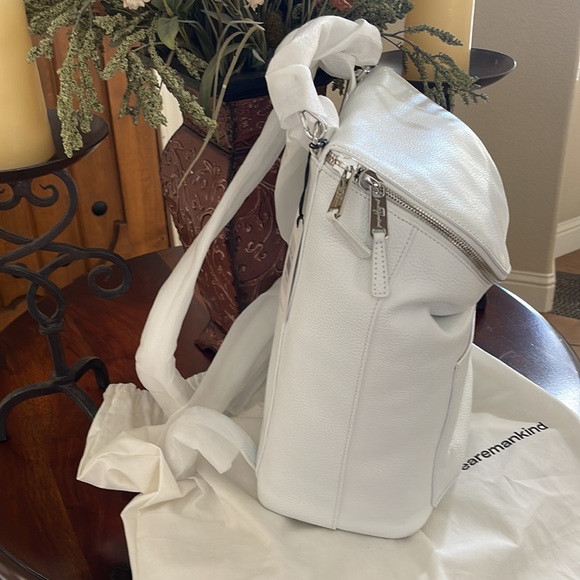 7 For All Man Kind Leather Backpack - Picture 2 of 8